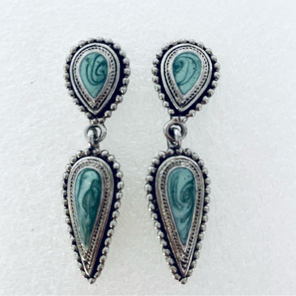Aztec Design Earrings
